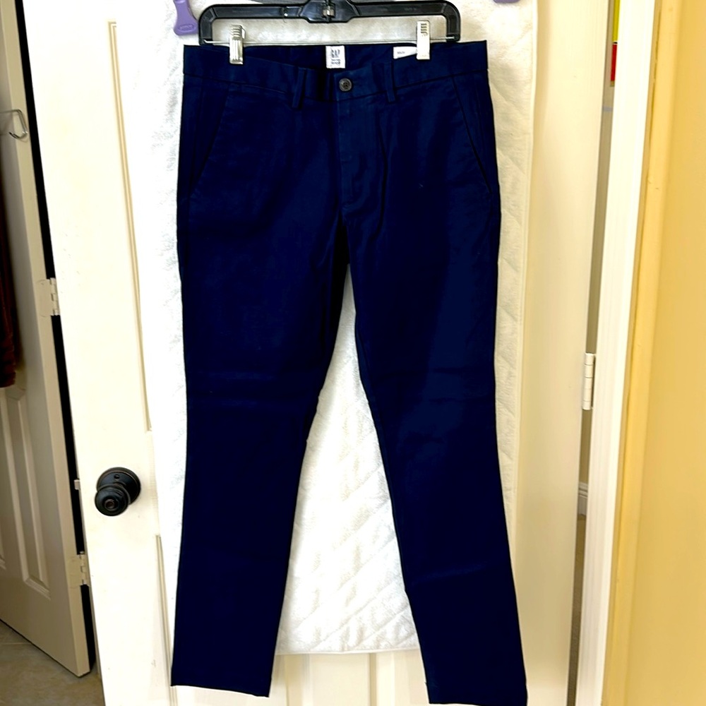 Men’s Gap navy blue pants skinny 30x30